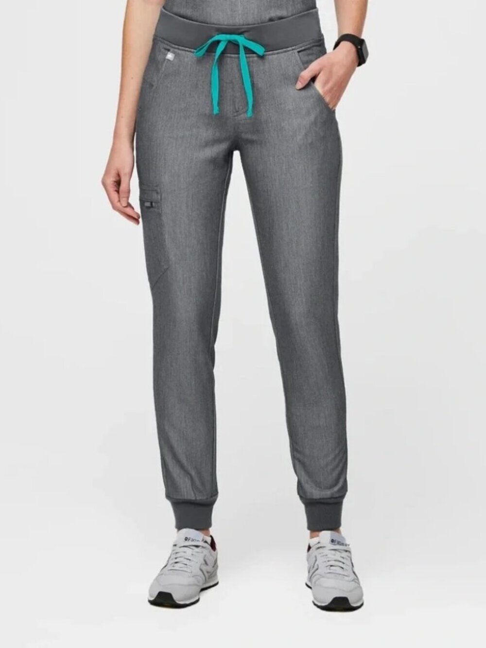 Figs Grey Zamora Jogger Scrubs
